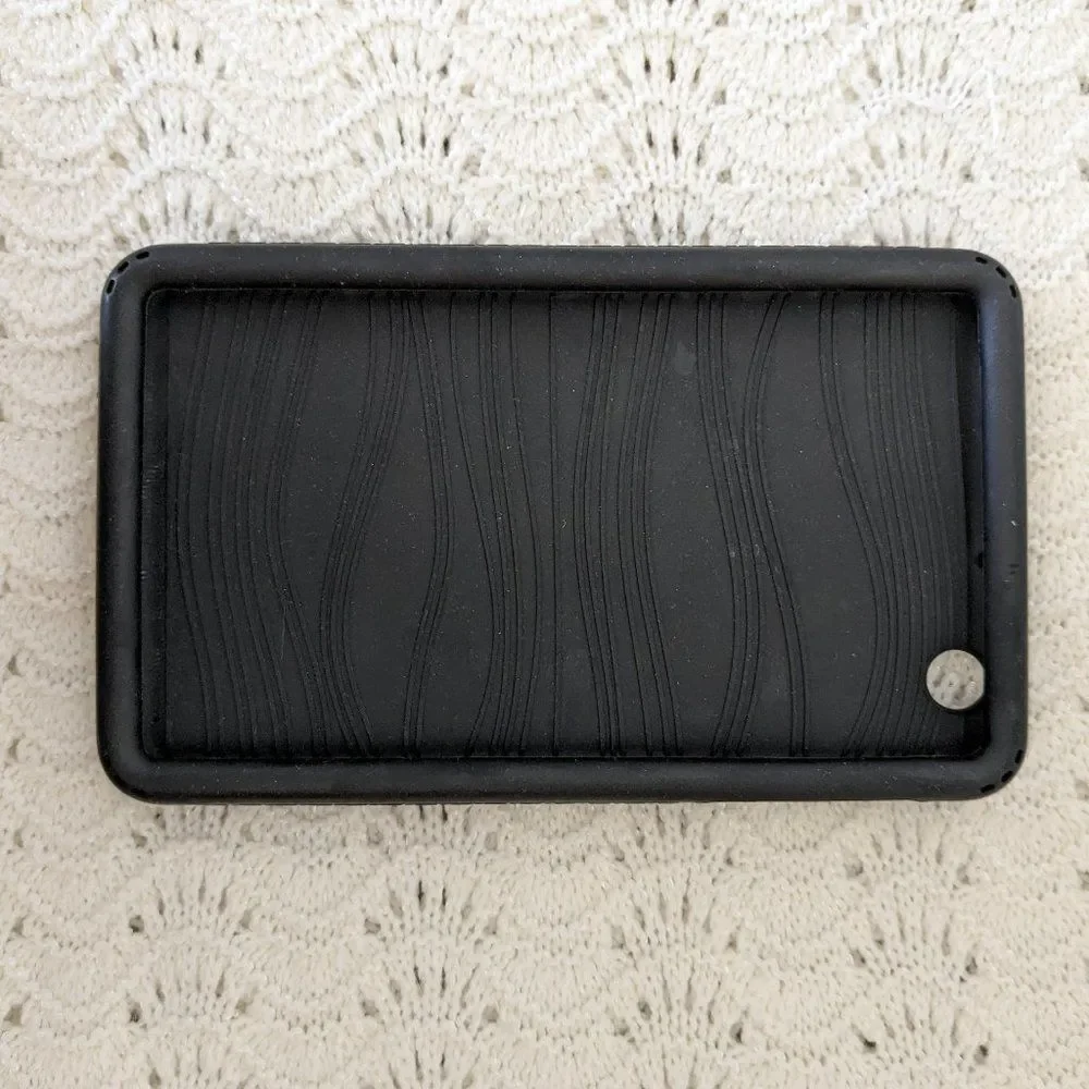 Poetic Turtle Skin Case for Amazon Fire 7 Tablet - Black - Silicone
